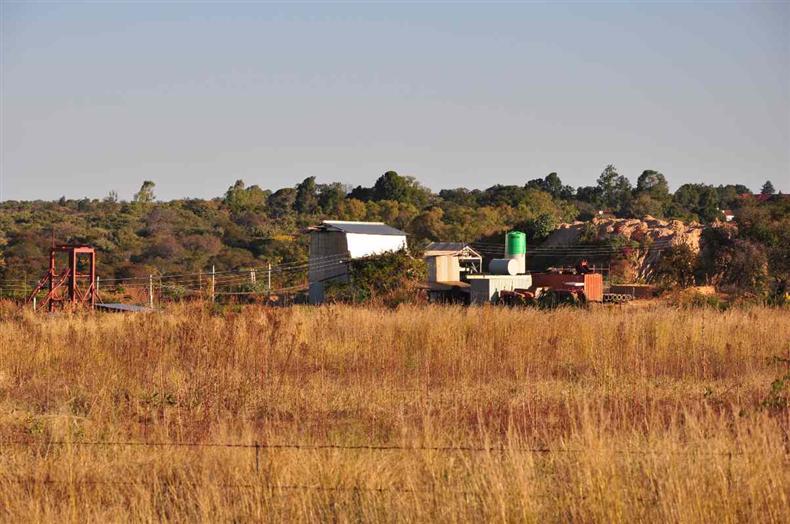 A mining development near Esigodini, Zimbabwe. Source: Schaefer 2010